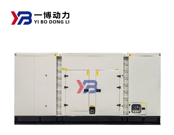 600KW soundproof box generator set