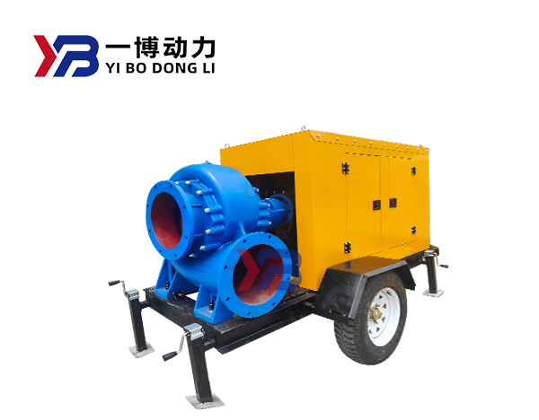 Mobile mixed flow pump