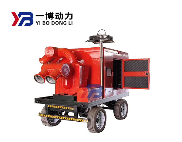 Mobile lighting pump truck