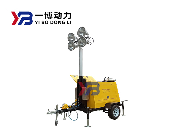 Generating lighting tower