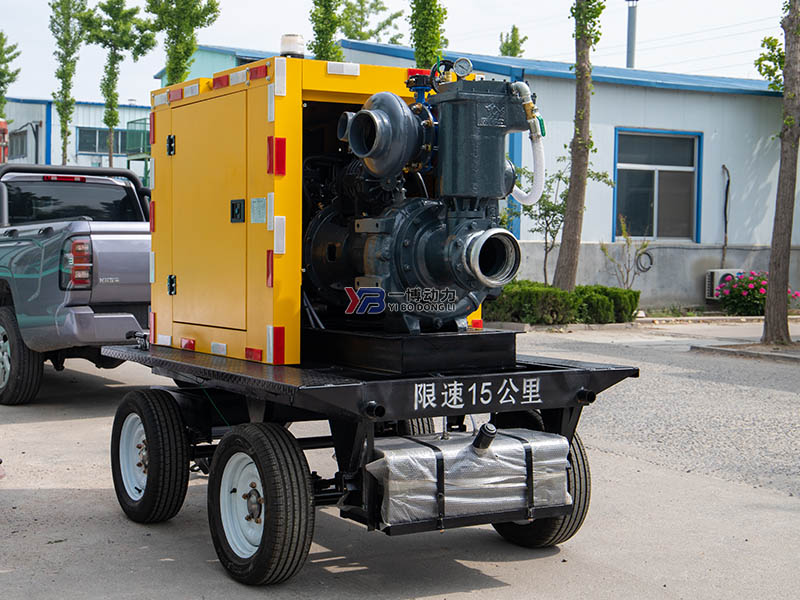 500 cubic meters of Yellow River iron cow water pump sent to Henan